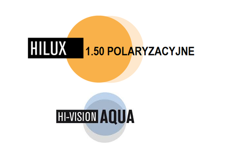 Hilux 1.50  POLARYZACYJNE HVC barwienie pełne 85% - brązowe 